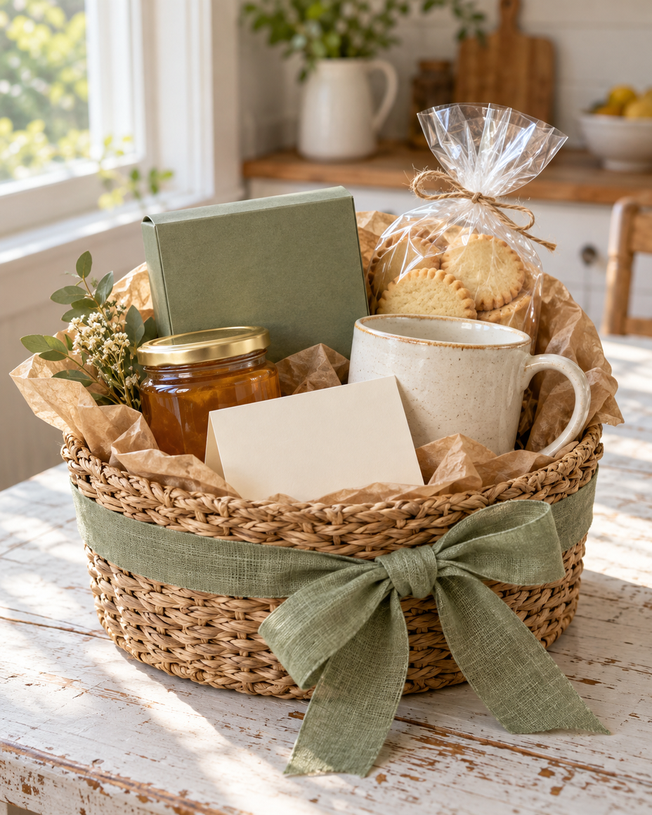 Gift baskets handmade by Willow Whispers
