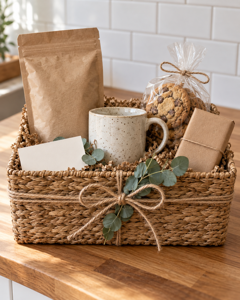 Coffee & Kindness — gift basket by Willow Whispers