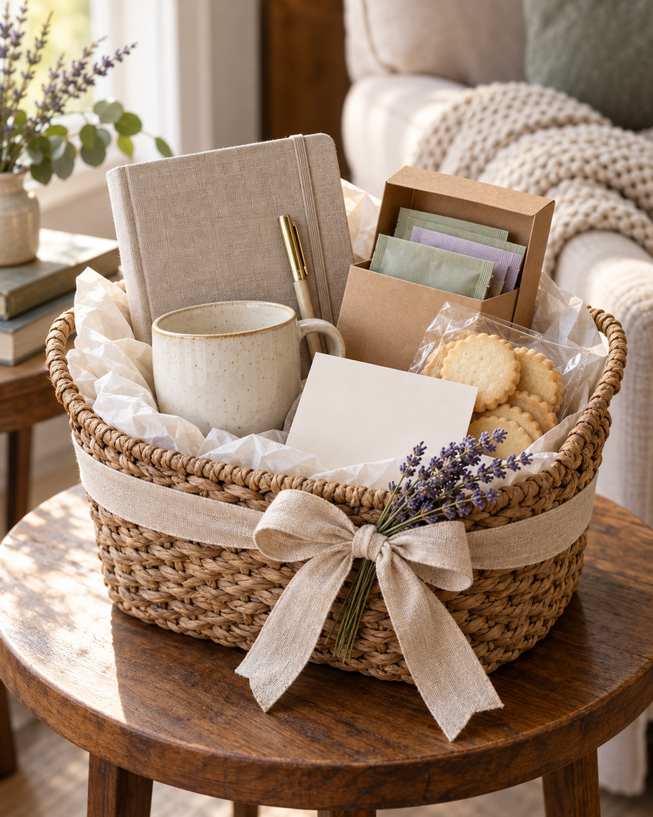 Thinking of You — gift basket by Willow Whispers